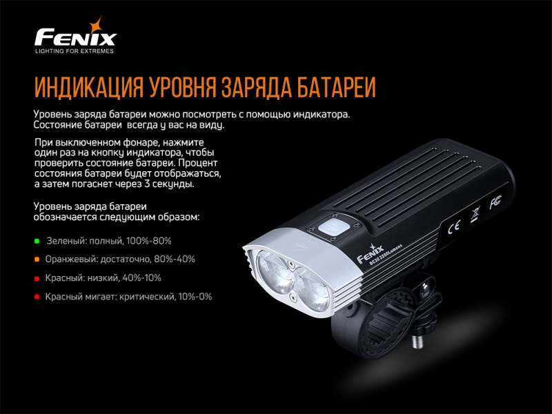 Велофара Fenix BC30V20, фото 10