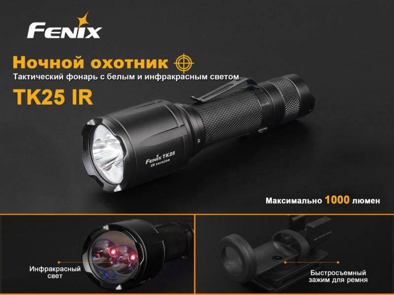 Фонарь Fenix TK25IR, фото 5