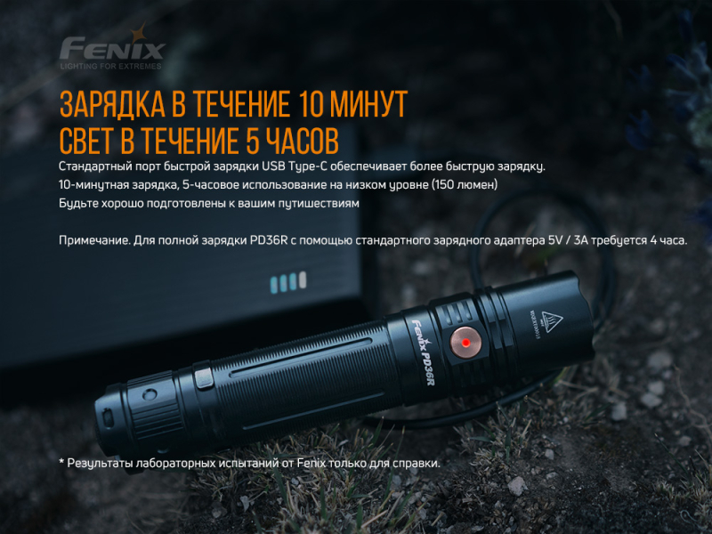 Фонарь Fenix PD36R, фото 14