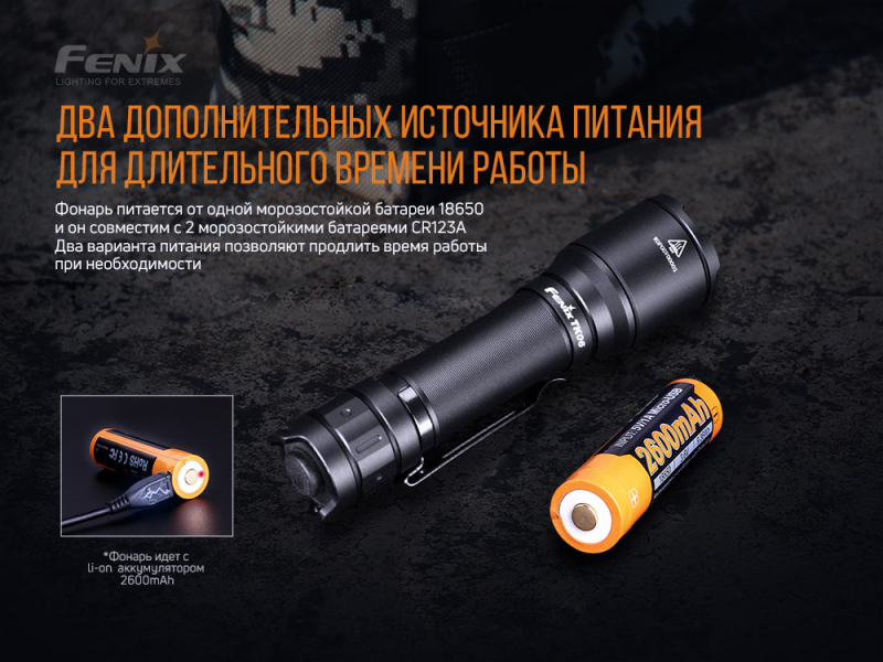 Фонарь Fenix TK06 Cree SST20 L4, фото 7