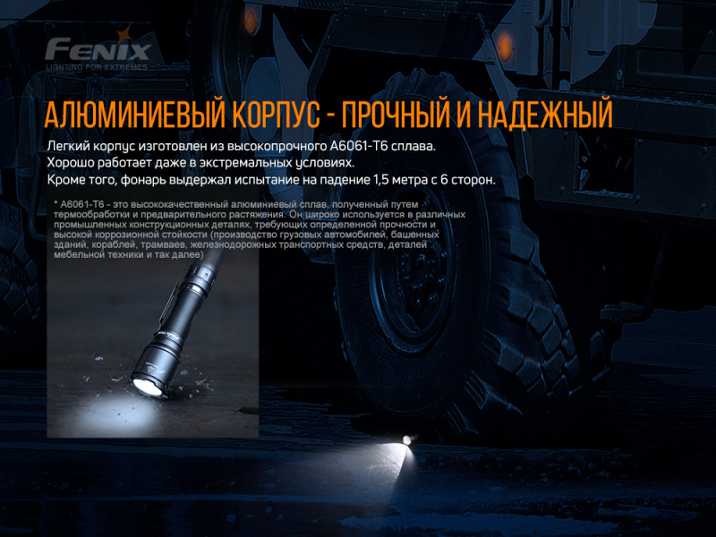 Фонарь Fenix TK06 Cree SST20 L4, фото 8