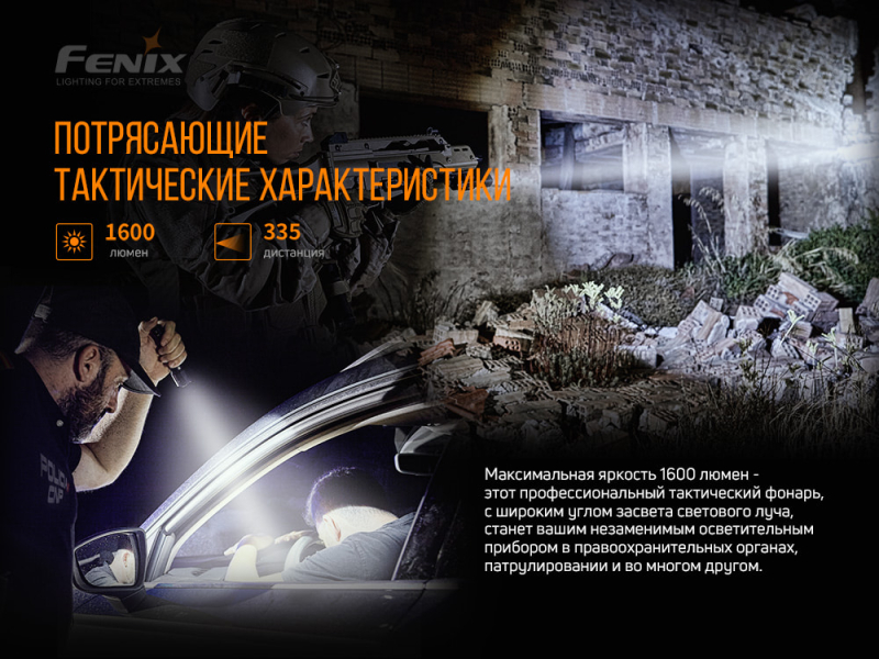 Фонарь Fenix TK11TAC, фото 6