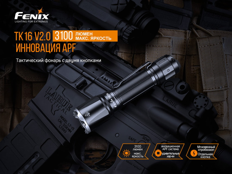 Фонарь Fenix TK16V2.0 Cree SST70 LED, фото 5