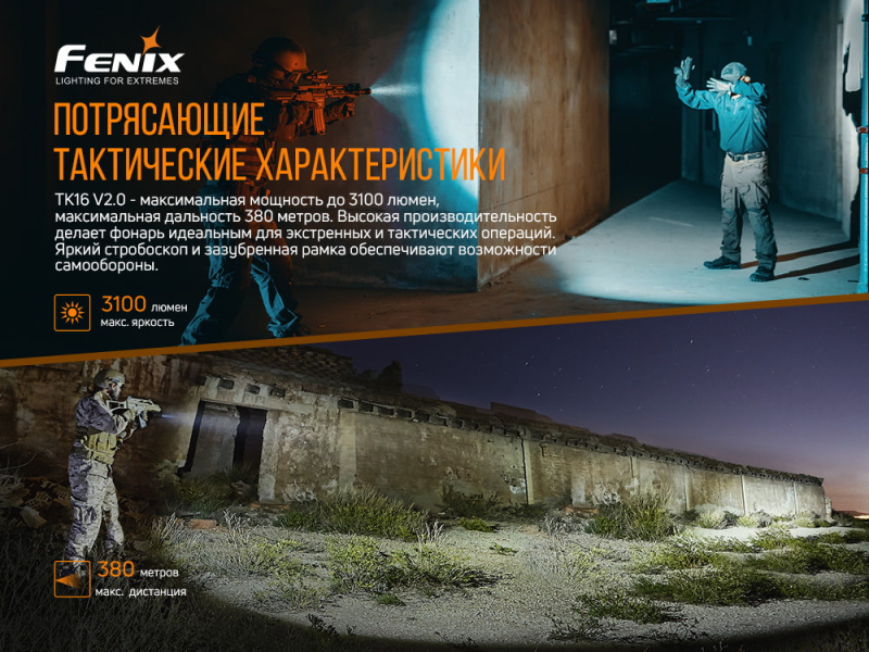 Фонарь Fenix TK16V2.0 Cree SST70 LED, фото 6