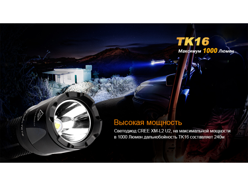 Фонарь Fenix TK16 Cree XM-L2 U2, фото 7